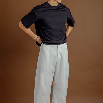 TUSCAN TROUSERS IN WHITE