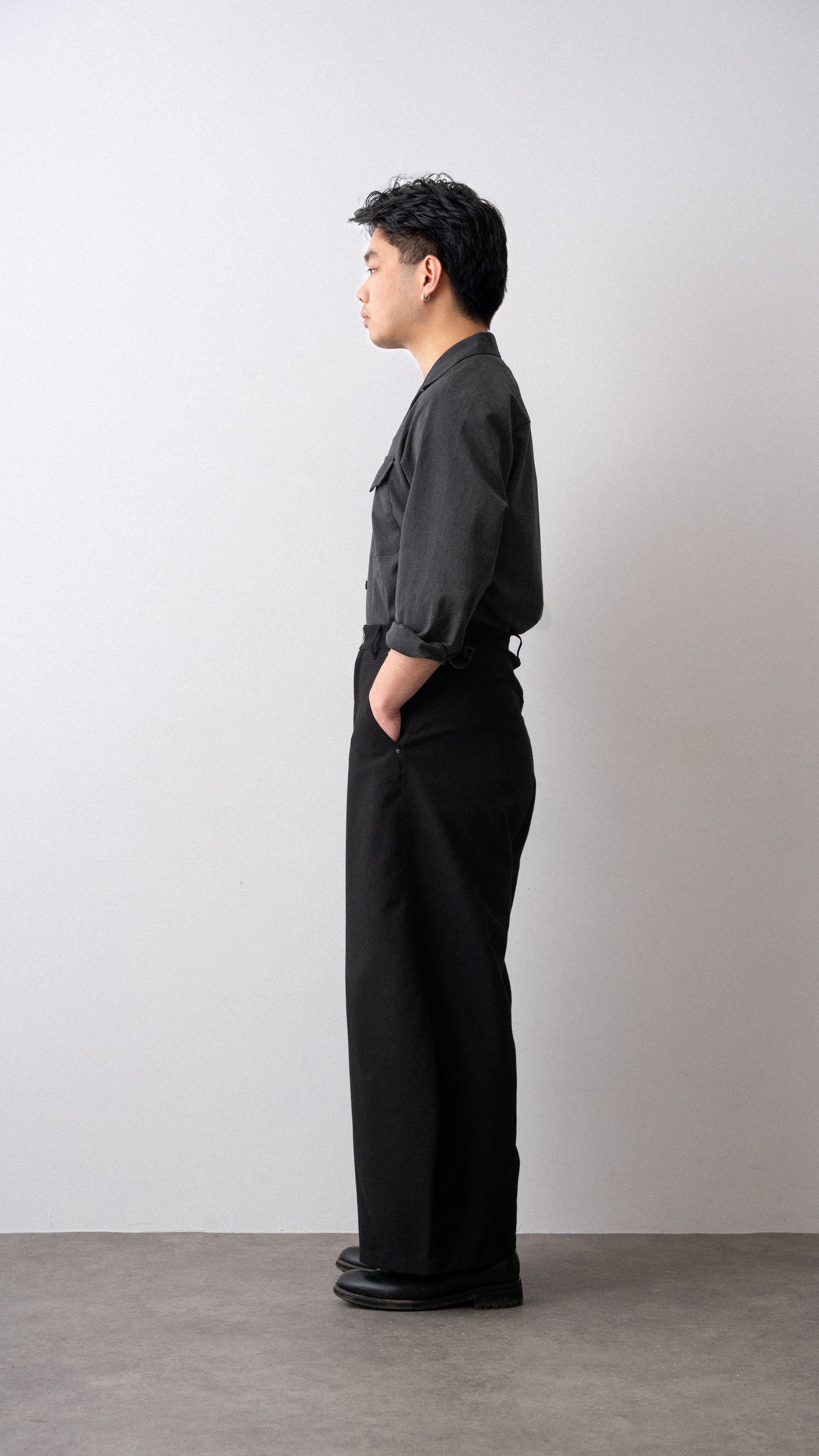 BLACK ARC TROUSERS