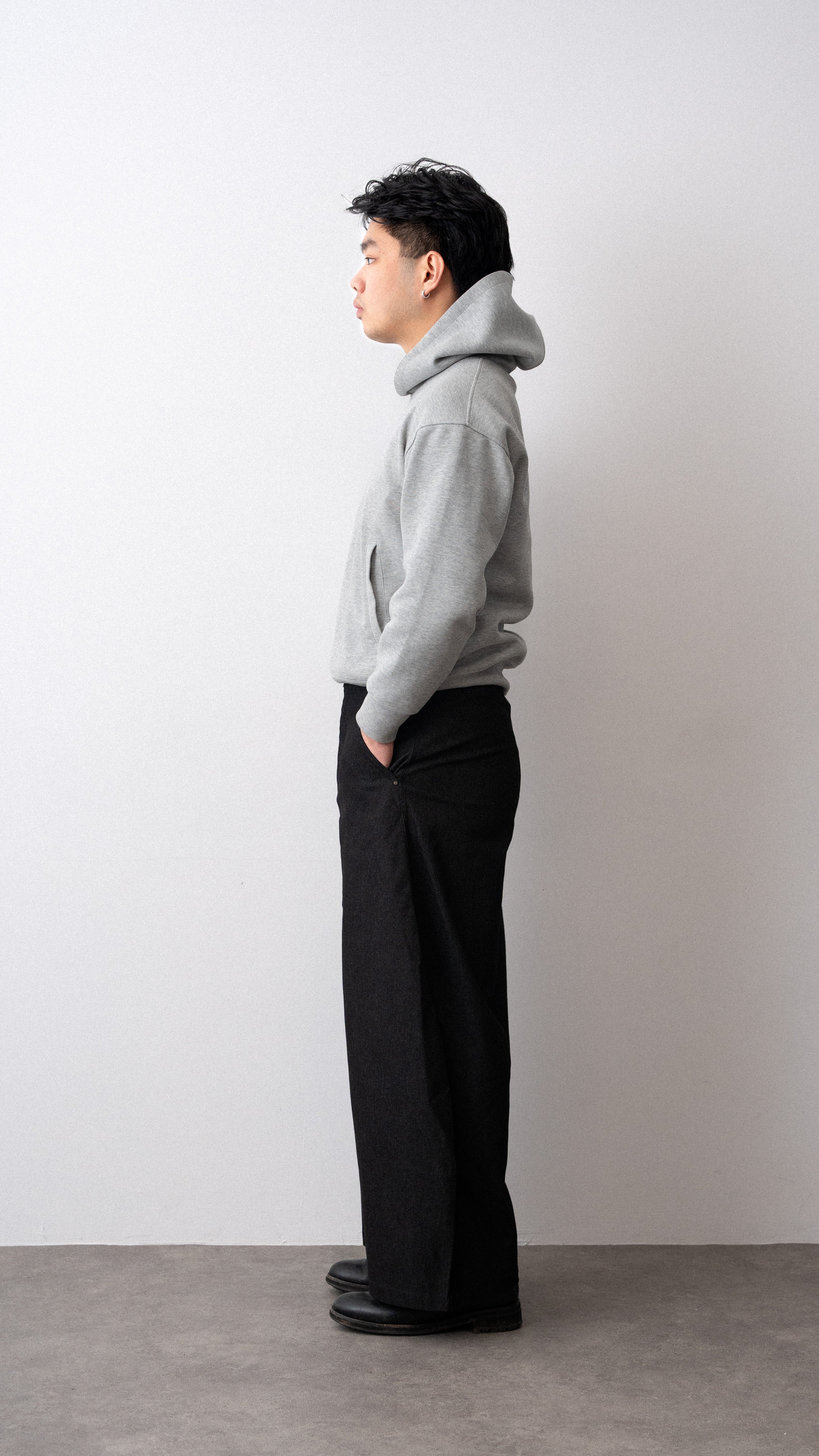 DENIM ARC TROUSERS