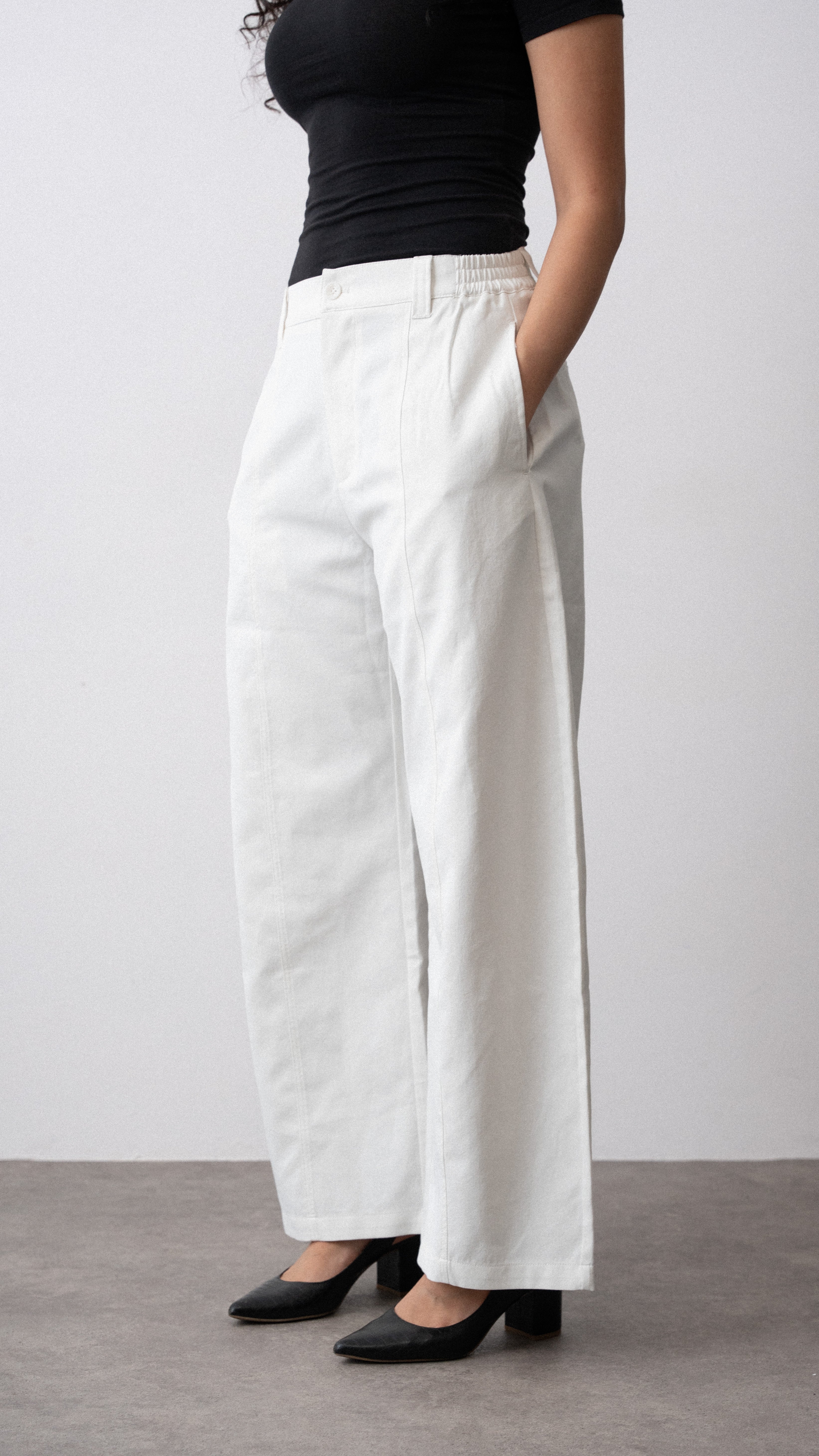 TUSCAN STRAIGHT-LEG TROUSERS