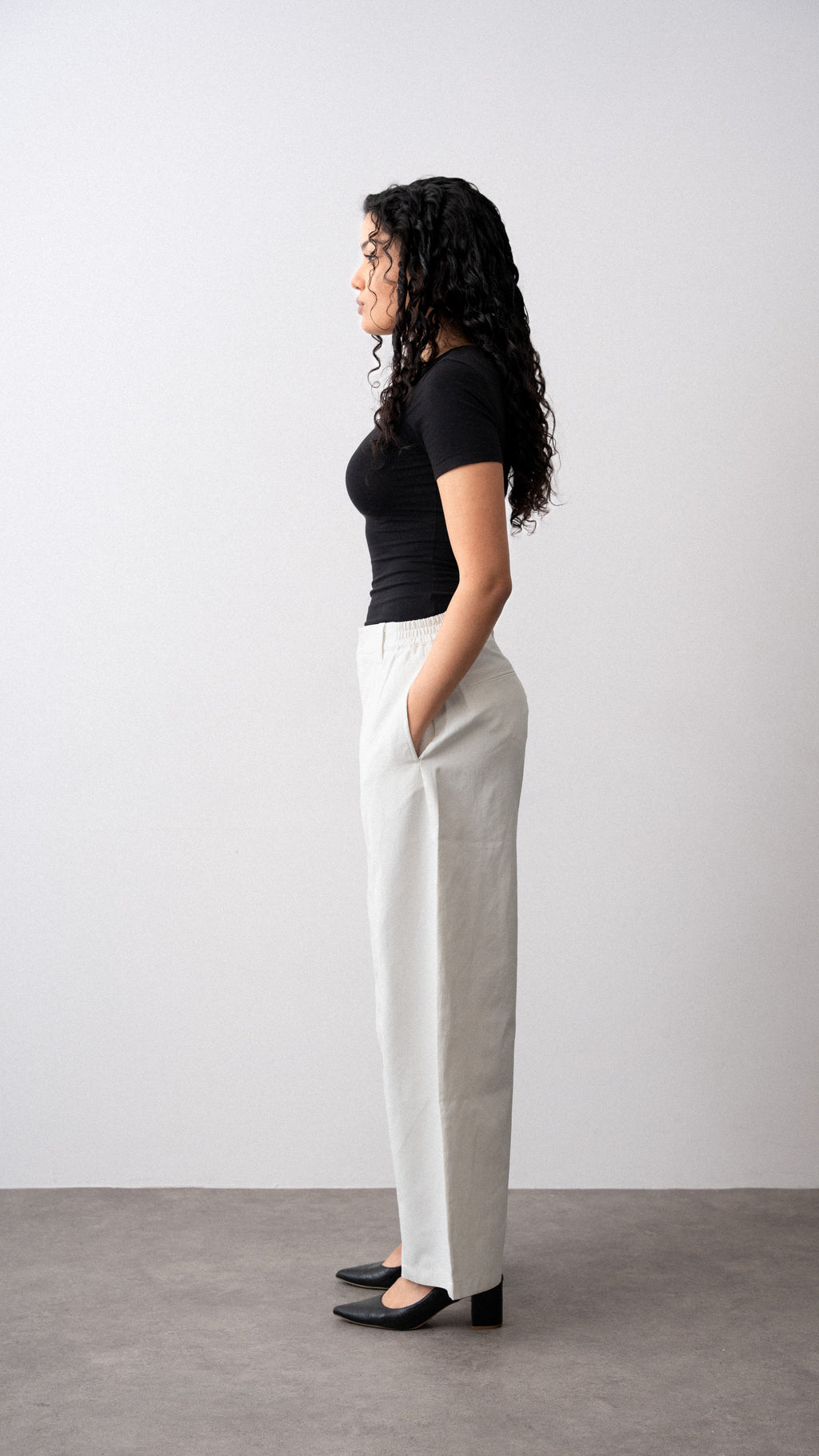 TUSCAN STRAIGHT-LEG TROUSERS