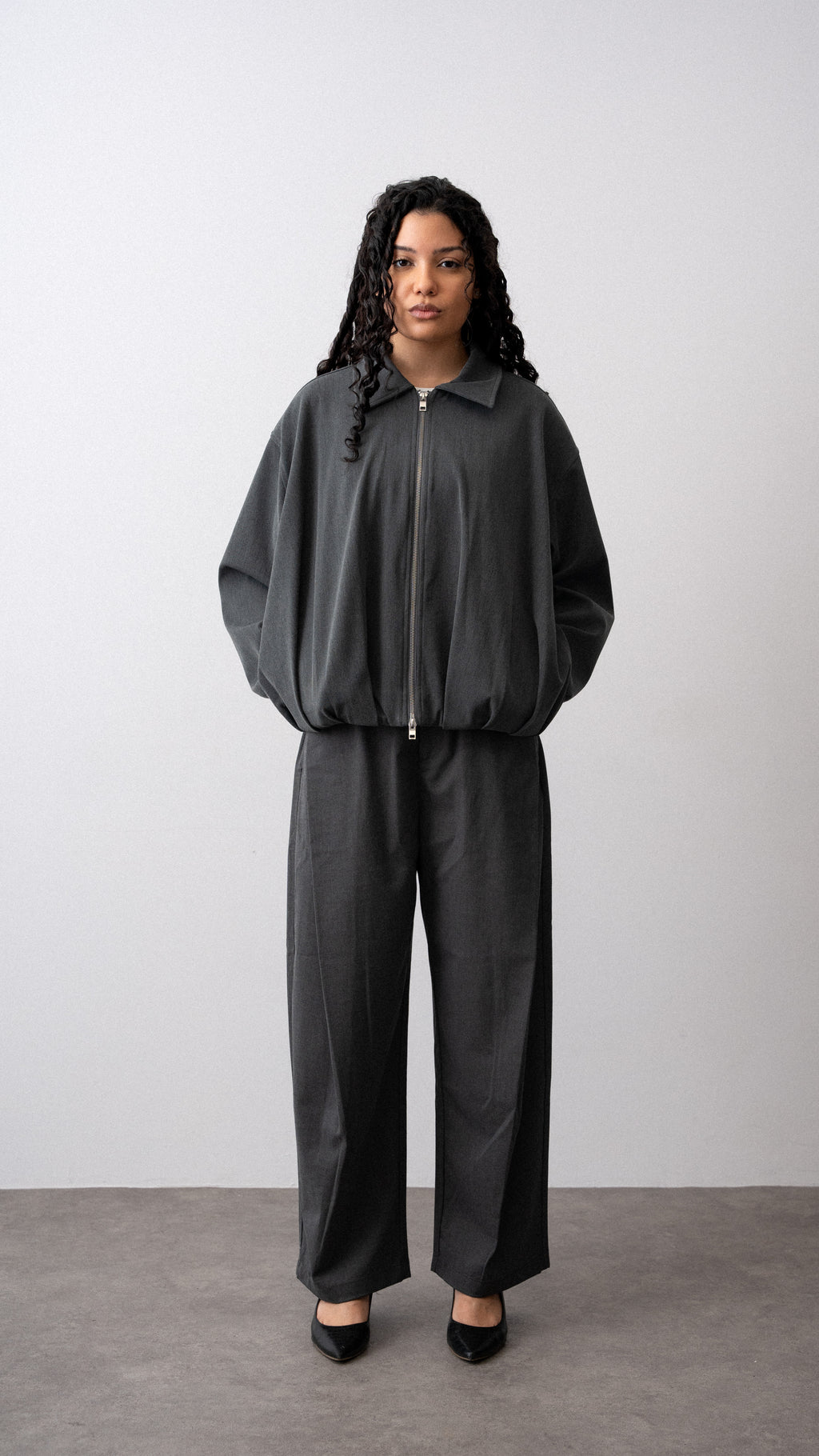 THE PLEATED JACKET
