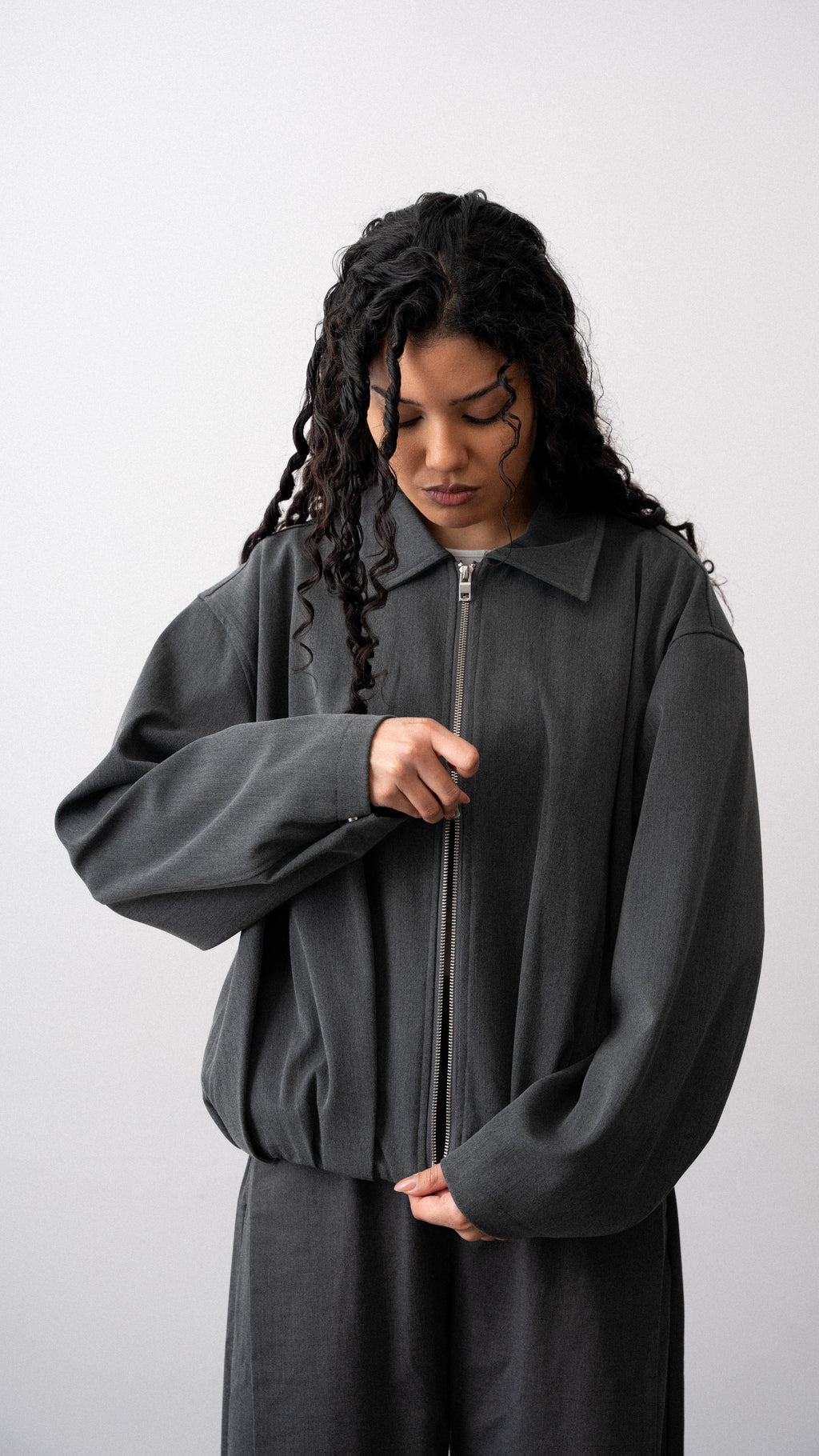 THE PLEATED JACKET