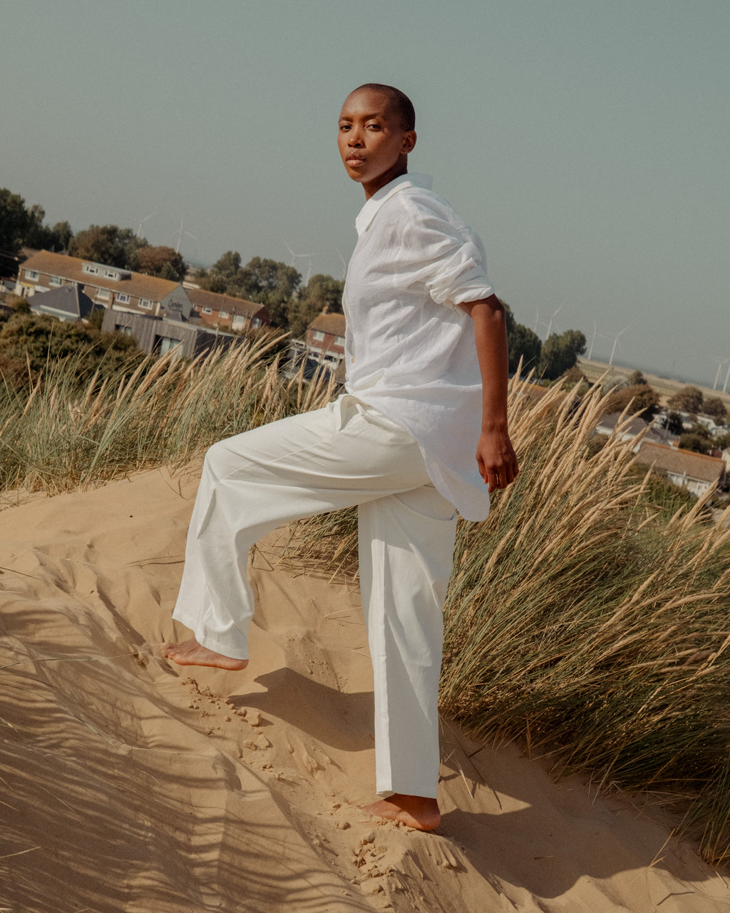TUSCAN STRAIGHT-LEG TROUSERS